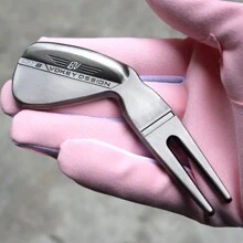 Zinc Alloy Golf Pitch Mark Tool - Perfect For Men's Golf - Suitable For Valentine's Day, Thanksgiving, Christmas, And Halloween - Non-Magnetic