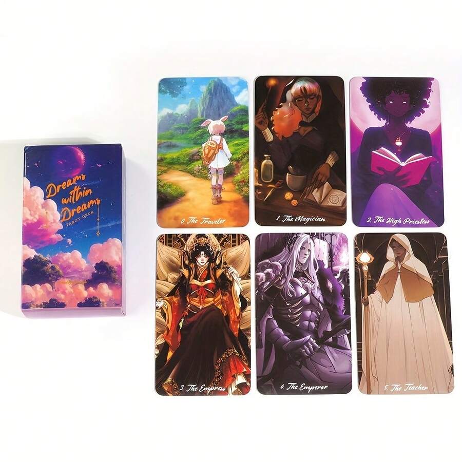 Dream Within A Dream Tarot Card Set Very Dreamy And Beautiful Deck
