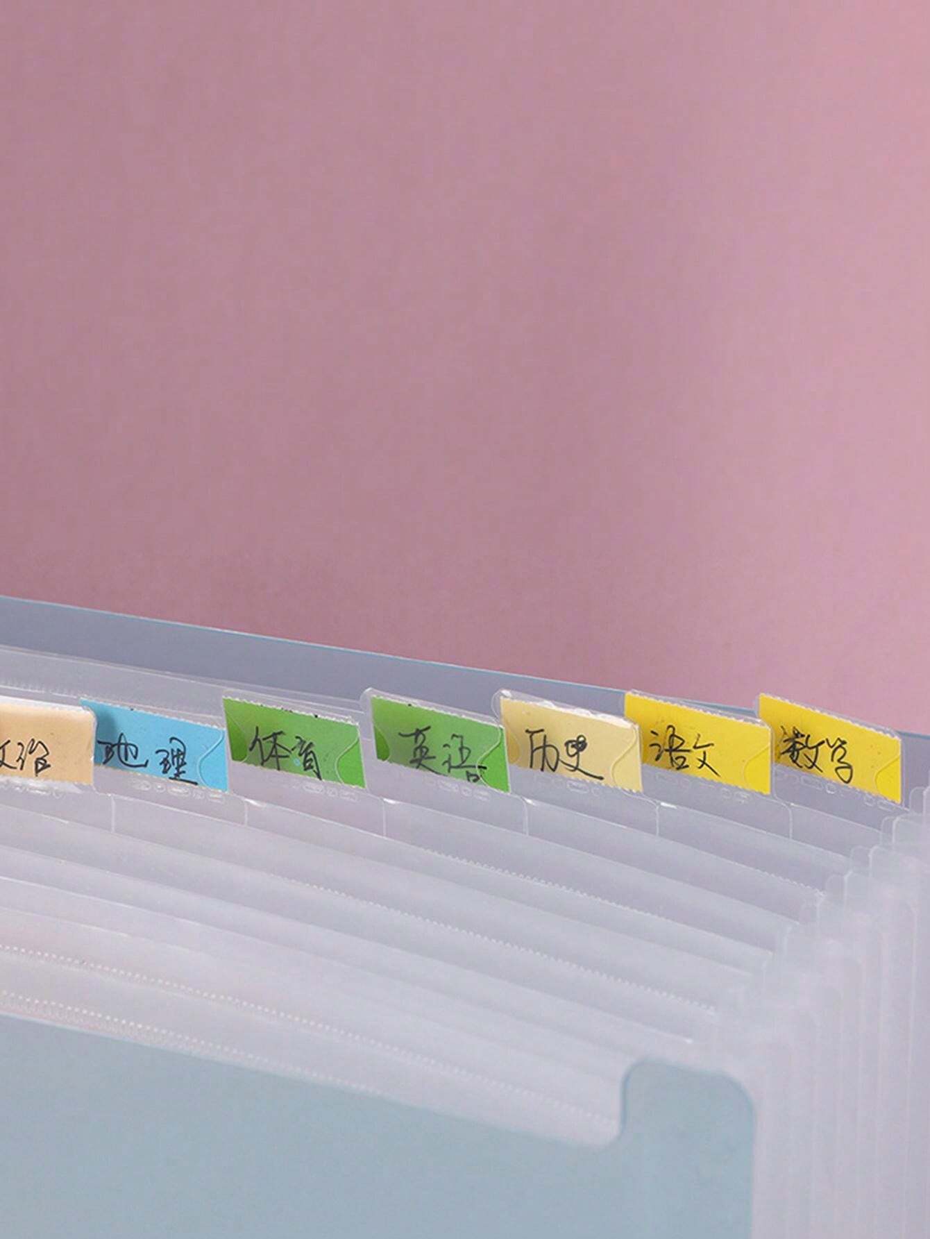 A4 MultiLayer Accordion File Folder, Large Capacity