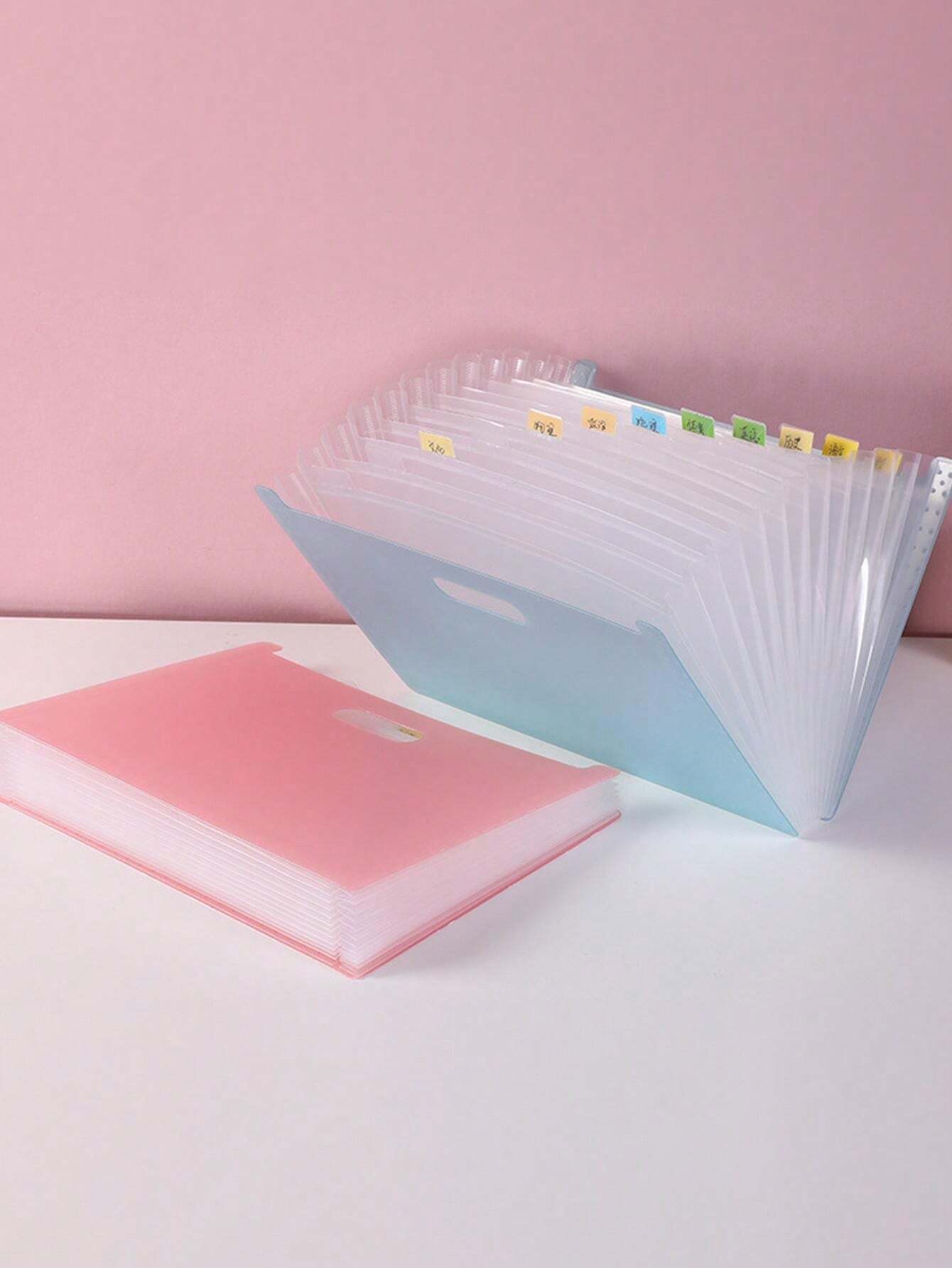 A4 MultiLayer Accordion File Folder, Large Capacity