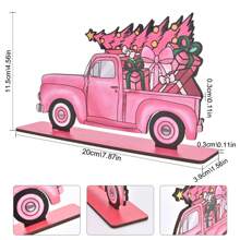 1 szt. Drewniana Różowa Choinka z Żółtym Piernikowym Ludzikiem, Dekoracje do Kuchni, Dekoracje Restauracji, Dekoracje na Spotkania Rodzinne, Dekoracje Pokoju, Dekoracje Salonu, Dekoracje Sypialni, Dekoracje Świąteczne, Tabliczki, Najlepsze Prezenty Urodzinowe, Dekoracje Domu, Dekoracje Bożonarodzeniowe, Boże Narodzenie, Zima