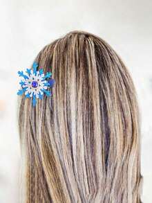 Trâm cài áo hình bông tuyết đính đá Rhinestone trâm cài áo tiệc hoa Giáng sinh năm mới quà tặng cho nam giới - Nhiều màu - Xem 7