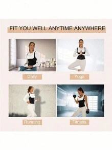 1 buc. Corset modelator de talie sport pentru femei, centură modelatoare din neopren pentru talie și abdomen, potrivită pentru exerciții, corset pentru exerciții, potrivită pentru antrenament, sporturi acasă și plimbări