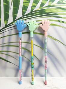 3款新奇创意可爱减压拍手形铅笔，握感舒适，实用美观，学生不用削铅笔就能写字，学校奖励小礼物 - 彩色 - 查看 1