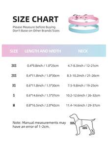 1 件 PU 皮革宠物狗项圈，柔软舒适可调节，适合猫和狗 - 紫羅蘭色 - 查看 6