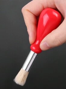 2-6 pièces de couleurs aléatoires créatives, pinceau de peinture à l'huile en forme de goutte d'eau en plastique, outil de peinture artistique pour étudiant, petit cadeau, graffiti de peinture DIY, pinceau de peinture murale, set de pinceaux à peinture acrylique multifonctions pour la rentrée scolaire, fournitures scolaires