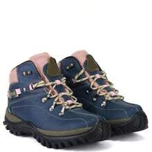 Women's Adventure Combat Boots Safety Boot Trail Rappelling Non-Slip Sole Comfort Promotion - Màu xanh lam - Xem 3