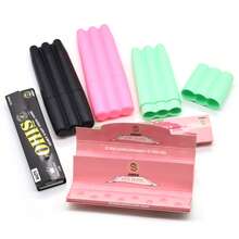 6 件/套吸烟入门套件，包括 4 层金属草药研磨机、双层卷烟托盘、2 本小册子卷烟纸（带过滤器）、3 个储物盒、家用工具、材料、圣诞礼物，非常适合特殊场合 - 彩色 - 查看 6