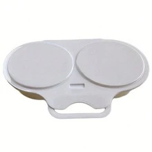 1pc Microwave Egg Steamer Kitchen Fried Egg Maker DIY Egg Tool - White - View 5