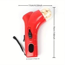 狗猫玩具食物发射器零食喂食器宠物训练奖励玩具小狗小猫户外互动玩具宠物用品趣味沙滩玩具 - 彩色 - 查看 11