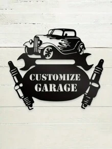 Dreamtimes لوحة فنية معدنية مخصصة لجراج، شعار اسم السيارة الشخصي، لوحة فنية لجدار ورشة العمل، شعار اسم الجراج الشخصي، ديكور خارجي لورشة العمل، مزين لكهف الرجال، ورشة عمل مثالية كهدية فريدة للميكانيكي، مناسبة لعيد الميلاد وعيد الأب وعيد الحب وعيد الحب وديكور الهدايا، متعددة الوظائف، قابلة للتعديل، مقاومة للعفن، زخرفية، قابلة لإعادة الاستخدام، من الفولاذ المقاوم للصدأ، منقوشة، راقية، جذابة، عالية الجودة، حديثة، ملونة، مريحة، أنيقة، مخصصة، شخصية، فريدة، هدايا مثالية له، هدايا مثالية لها، صديق، صديقة، أب، أم، عائلة، أصدقاء، ابن، ابنة، طلاب المدرسة، المكتب، غرفة الشاي، المدرسة، المنزل، جو دافئ، المنزل والمعيشة، حرف مخصصة