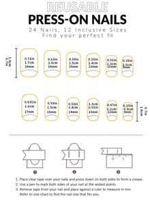 24 móng tay giả vuông ngắn màu đỏ tía & 1 tờ băng dính & 1 giũa móng tay Bộ dụng cụ làm móng gel - Màu Đỏ Sâu - Xem 4