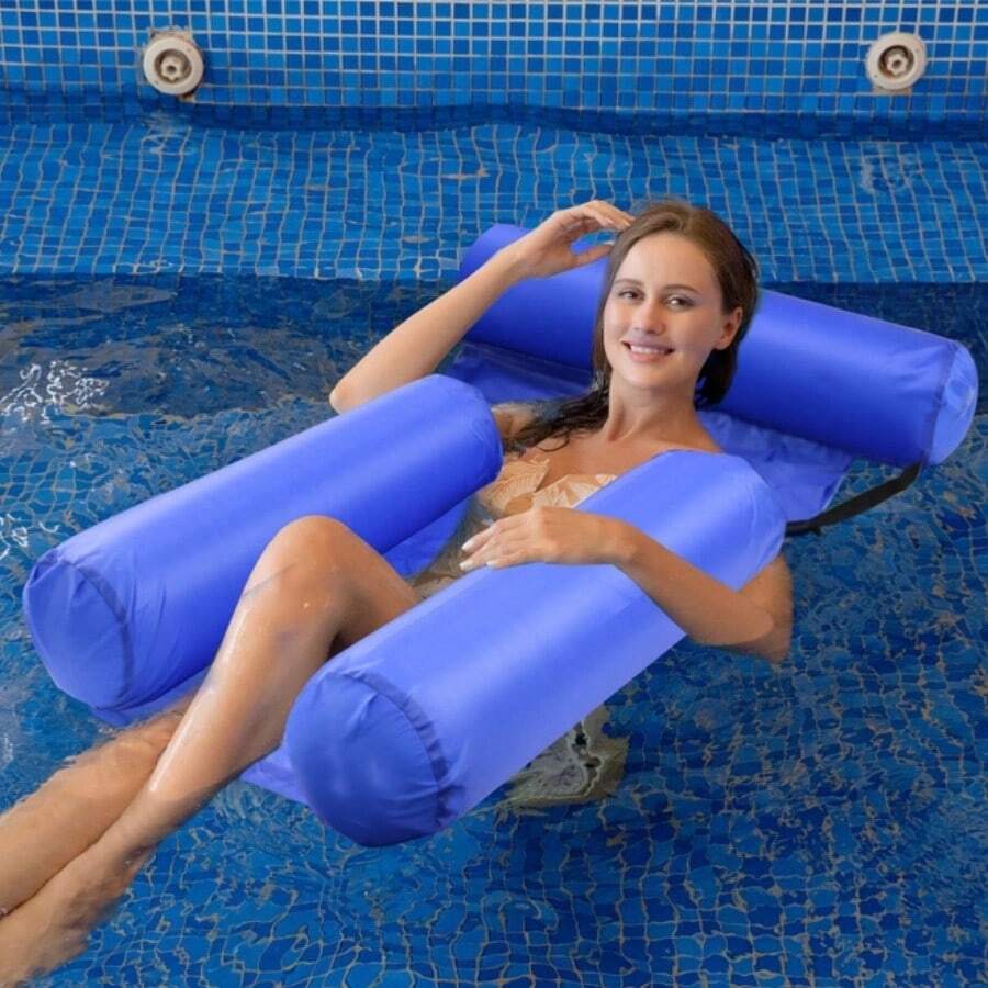1 Pc Inflatable Water Chair For Adults, Swimming Pool Floats, Portable
