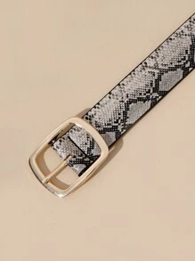 1pc Minimalist Fashion Versatile Women Belt - Multicolor - View 4