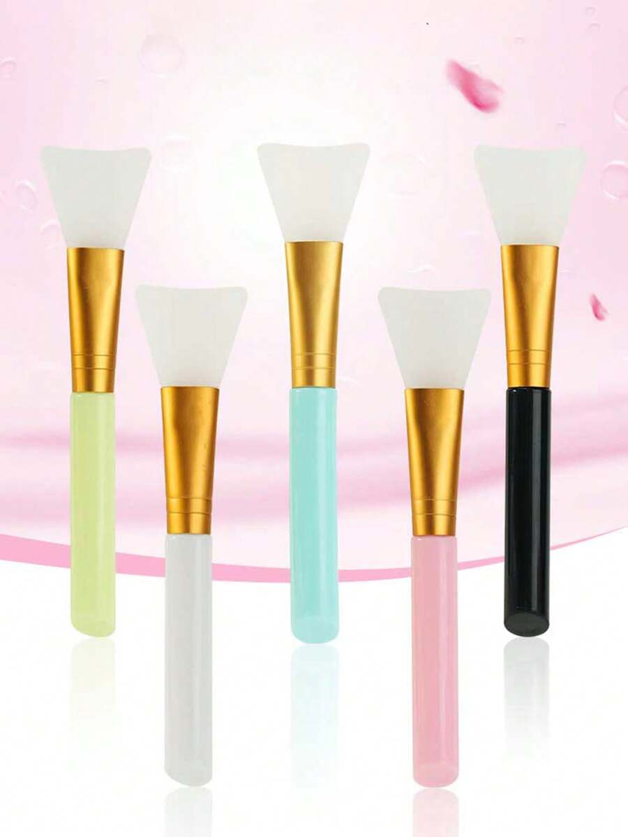 1/2/3/4/5 件专业硅胶面膜刷，轻巧美容工具，适用于 DIY 化妆品