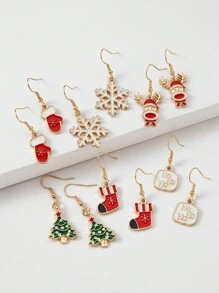 Bông tai trẻ em - Nhiều màu - Xem 1