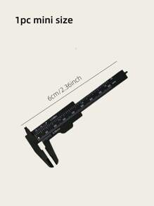 便携式耐用多功能卡尺，用于化妆和纹身的眉毛测量工具 - 彩色 - 查看 12