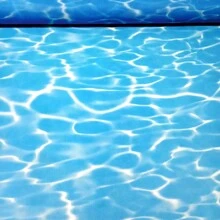 Printed TNT Pool Water For Pool Party 1.00m X 1.40m - Xanh và trắng - Xem 2