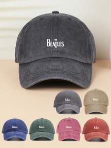 男女通用字母印花棒球帽，多色，街头风格卡车司机帽，适合户外运动、通勤，适合男士和女士，冬季 - 彩色 - 查看 10