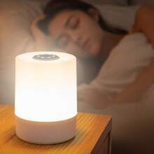 1 Pc Rechargeable Night Light With Remote Control, Night Light For Kids, 3 Colors Dimmable LED Touch Night Light Lamp With Timing For Nightstand, Stepless Dimming Portable Night Light For Bedroom, Kids Night Light, Nursery Night Light, Nursery Lamp, Touch Night Light For Baby Nursery, Kids, Adults
