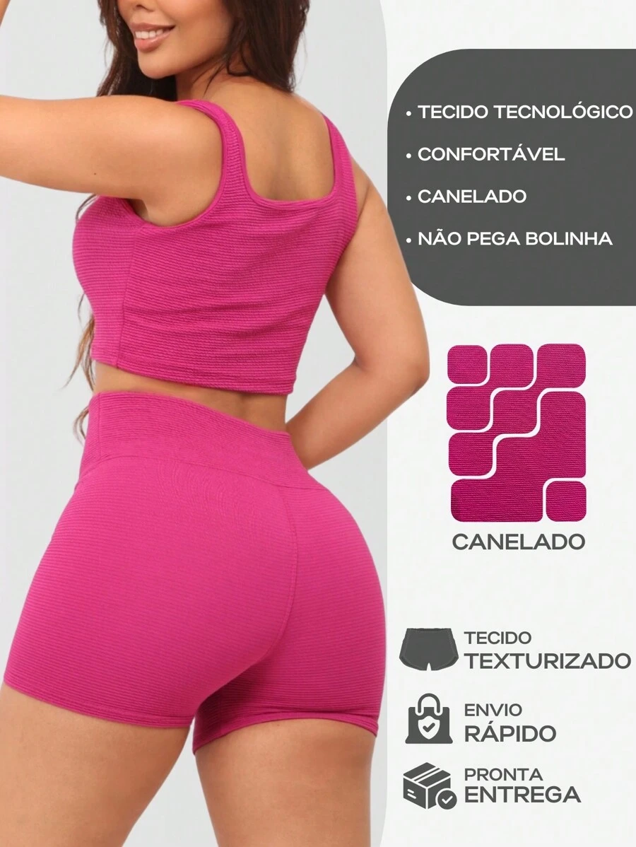 Women Sports Shorts - Màu tím  Violet - Xem 1