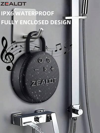 スピーカー Bluetooth ZEALOT S77 Bluetoothスピーカー ポータブルスピーカー 42mm