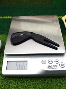 Zinc Alloy Golf Pitch Mark Tool - Perfect For Men's Golf - Suitable For Valentine's Day, Thanksgiving, Christmas, And Halloween - Non-Magnetic