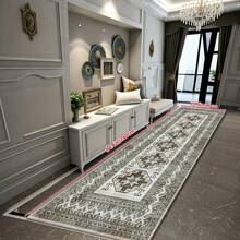 Laundry Room Rug Long Oriental Hallway Rug Runner Kitchen Mat, Soft Non Slip Machine Washable Stair Carpet Runner For Hall Living Room Bedroom Sunroom Hardwood Floors - Geometric Patterns - View 7
