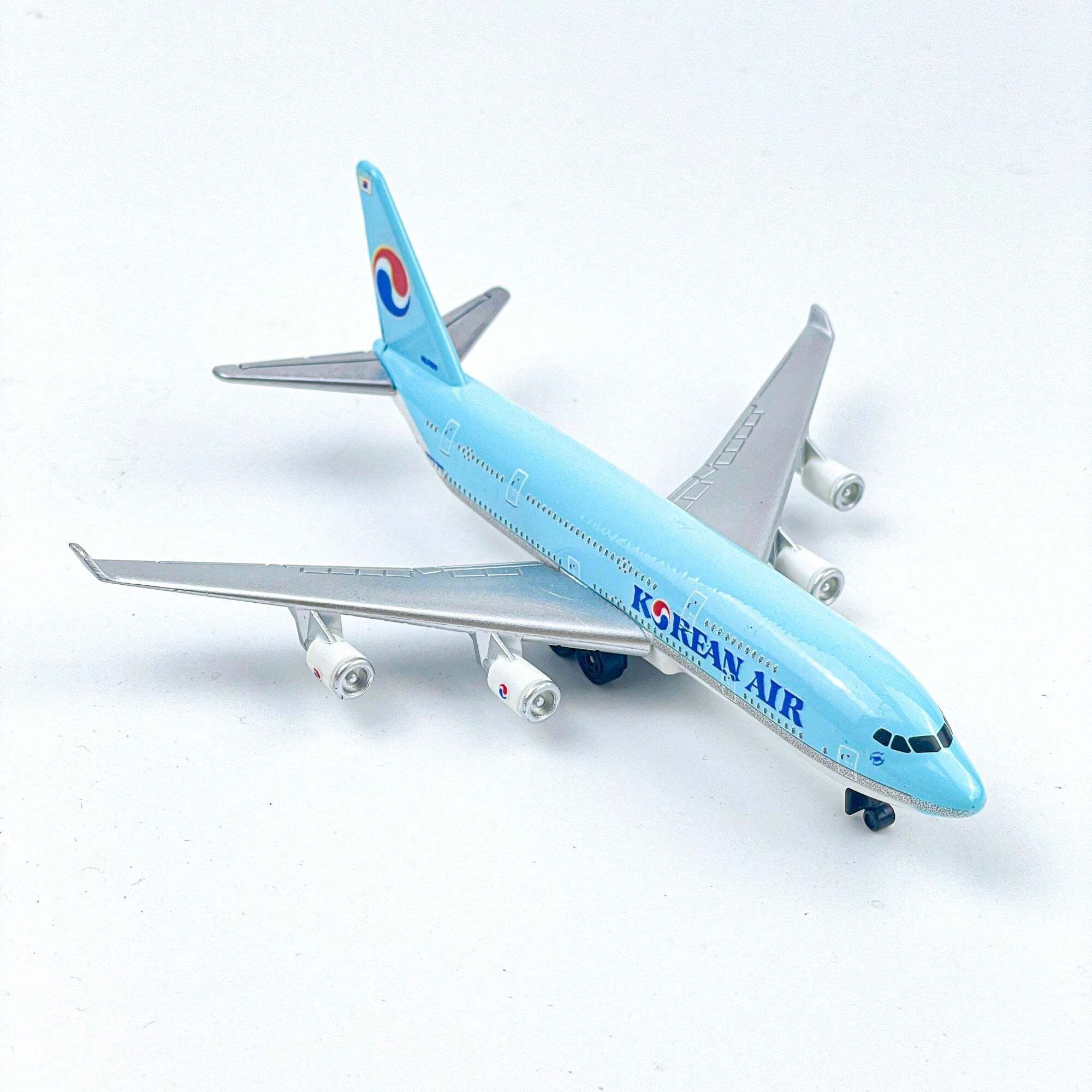 Korean Airline Metal Diecast Aircraft Model, With Plastic Wings