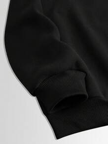 SUPSHUSY Sudadera personalizada para mamá, sudadera con estampado, sudadera con conejo mamá, top casual de manga larga con letras MOM, sudadera para el Día de la Madre, regalo gracioso para el Día de la Madre, regalo para el cumpleaños de la madre, regalo para mamá, camiseta gráfica de manga larga - Negro - Ver 7