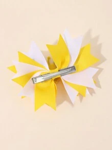 2pcs/Set Cute Bee & Bow Hair Clips, Decorative Hair Accessories For Teenage Girls - Multicolor - View 5