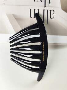 7 齿和 3 齿现代简约发夹，多功能美发工具，提升女性的美丽 - 彩色 - 查看 5