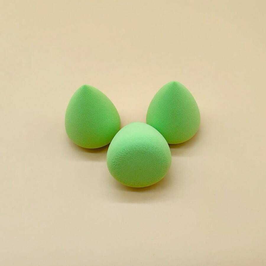 10Pack Green Makeup Sponges For Foundation, Liquid, Cream And Powder
