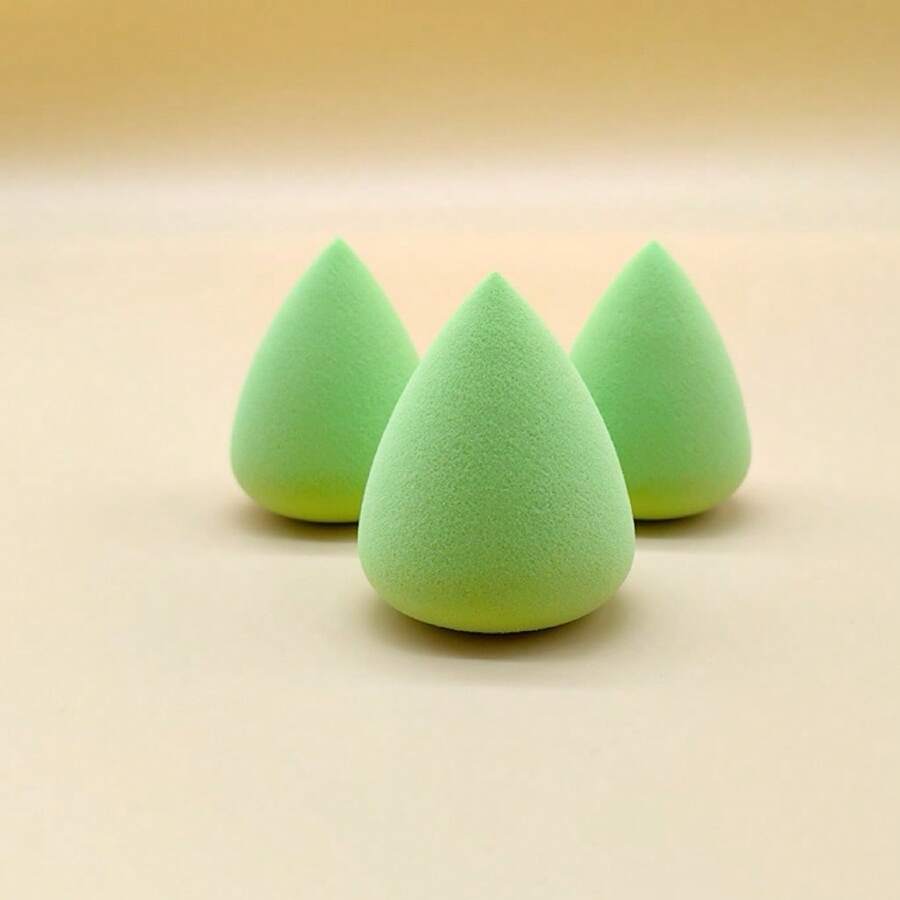 10Pack Green Makeup Sponges For Foundation, Liquid, Cream And Powder