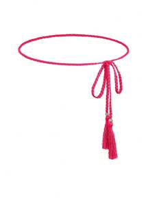1 pieza Cuerda casual para la cintura de mujer, decoración de cinturón simple y elegante, adecuado para combinar con vestidos largos o camisas en atuendos diarios de verano, escuela, otoño, Halloween