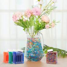 25000 chiếc/gói và 60000 chiếc/gói hạt nước thạch trái cây nhiều màu, thích hợp cho ngọc trai nổi, nến nổi, đồ trang trí trung tâm tiệc cưới bằng hoa và đồ trang trí nhà cửa - Nhiều màu - Xem 4