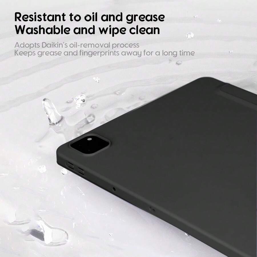 Compatible With Ipad 10 TriFold Soft Rubber Protective Case Air654321