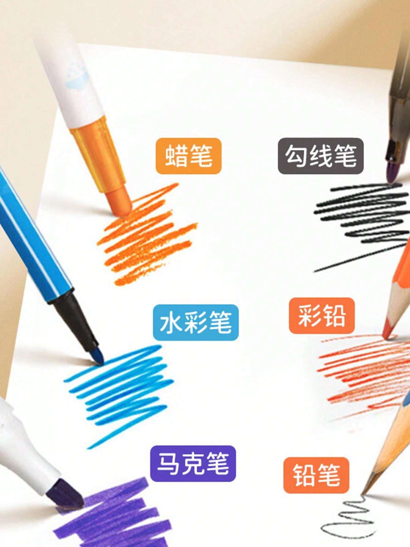 1PC/52 Pages Coil Detachable Picture Book Painting White Paper For