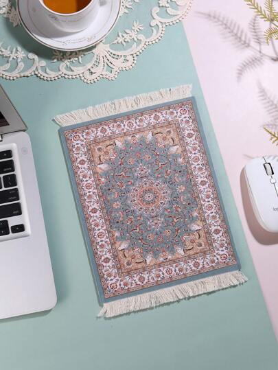 流苏人体工学防滑橡胶鼠标垫，带腕托，办公配件，返校季游戏鼠标垫，桌面配件，办公用品，办公桌配件，鼠标垫，桌面鼠标垫