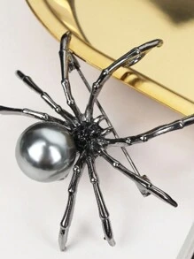 1 cái Trâm cài áo pha lê hình nhện đen, Phụ kiện trang sức Halloween bằng kim loại cổ điển dành cho nữ00 Phụ kiện trang phục Túi đựng đồ trang trí Phụ kiện văn phòng - Nhiều màu - Xem 5