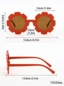 4pcs/Set Kids Fashion Glasses, Simple Design Suitable For Boys & Girls For Party, Daily Life And Outdoor Travel