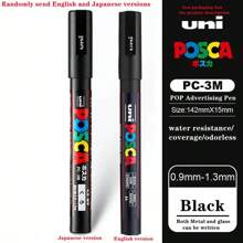 Bút dạ UNI PC-1M PC-3M PC-5M Bút dạ Graffiti Poster Bút quảng cáo Bút chống thấm nước Đồ dùng học sinh Văn phòng phẩm Vẽ tranh Nghệ thuật - Nhiều màu B - Xem 26