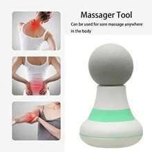 New Mini Massager Muscle Relaxation Fascia Gun Home Vibration Massage Instrument Mini Convenience Jiefascial Apparatus 300mAh