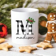 1PC Cốc Giáng sinh được cá nhân hóa, Cốc Giáng sinh tùy chỉnh tên, Quà tặng Giáng sinh, Quà tặng cốc mùa đông, Cốc tuần lộc, Cốc sô cô la nóng, Cốc cà phê Giáng sinh - nhiều màu - Xem 7