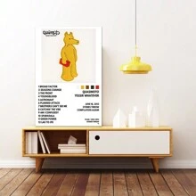 2 tấm áp phích in album nhạc, nghệ thuật trang trí tường, trang trí nhà phòng khách tinh tế - Nhiều màu - Xem 10