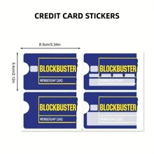 4 Packs - Premium PVC Credit Card Skin Stickers - Waterproof, Scratch-Resistant, Anti-Slip Vinyl Debit/Key Card Protective Decals - No Backing, Easy To Apply, Removable, Customizable, 4pcs/1pc - Multicolor - View 2