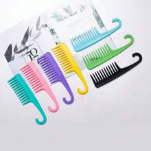 1 Stück/2 Stück dicke farbige Entwirrbürsten mit breiten Zähnen, Salonqualität breiter Kamm für das Waschen von langem Haar, Haarbürste, Kamm, Haarpflegeprodukte und -zubehör für Friseursalon, Schule, Reise, Urlaub, für Frauen, Haarbürste, Entwirrbürste, Kamm, Slick-Back-Bürste, Haarbürste, Kantenbürste, Haarbürste, Entwirrbürsten, Haarbürste, Friseur, Friseurausrüstung, Friseur, Haarbürste, Bürstensatz, Kamm, Locken-Kamm, Entwirrbürste, Haarbürste für Frauen, Friseursalon, Friseurausrüstung