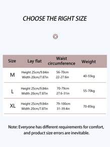 1 件装艾灸腹带，暖腰，腹部自热，预防感冒，暖胃暖腰 - 艾草護腰帶 - 查看 6