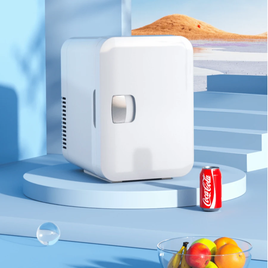 Mini Refrigerator Hot And Cold Breast Milk, Cosmetics And Food Trolley 6L 12V HA1901 SHEIN UK