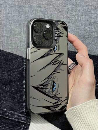 苹果 1 件时尚卡通人物印花防摔手机壳，适用于 11/12/13/14/15/16/16 Pro/16 Pro Max、Galaxy A05/A15/A25/A35/A53/A54/A55/S23/S24 超防水防震防刮